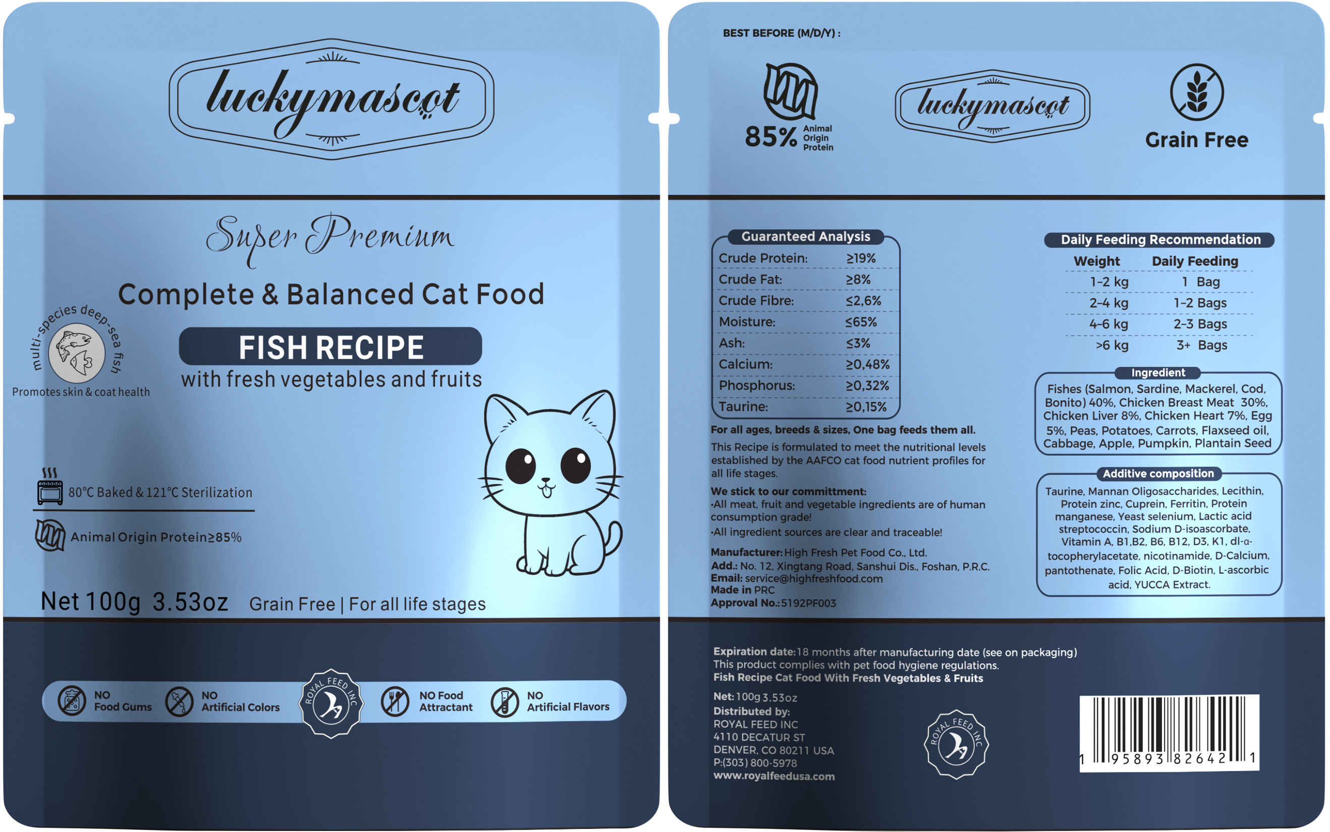 Fresh Deep Sea Fish Ingredients Detail