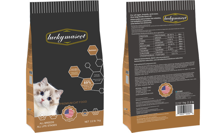 ROYAL FEED All Life Stages Salmon Dry Cat Food